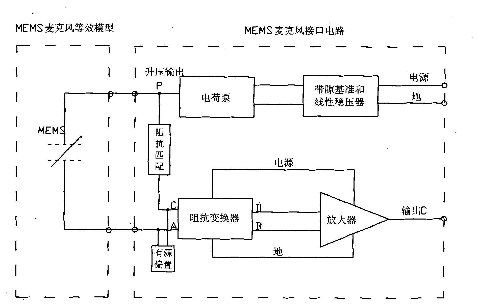 Microphone interface circuit