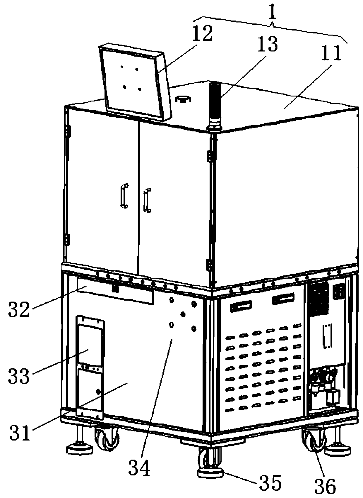 Full-automatic milling cutter detection equipment