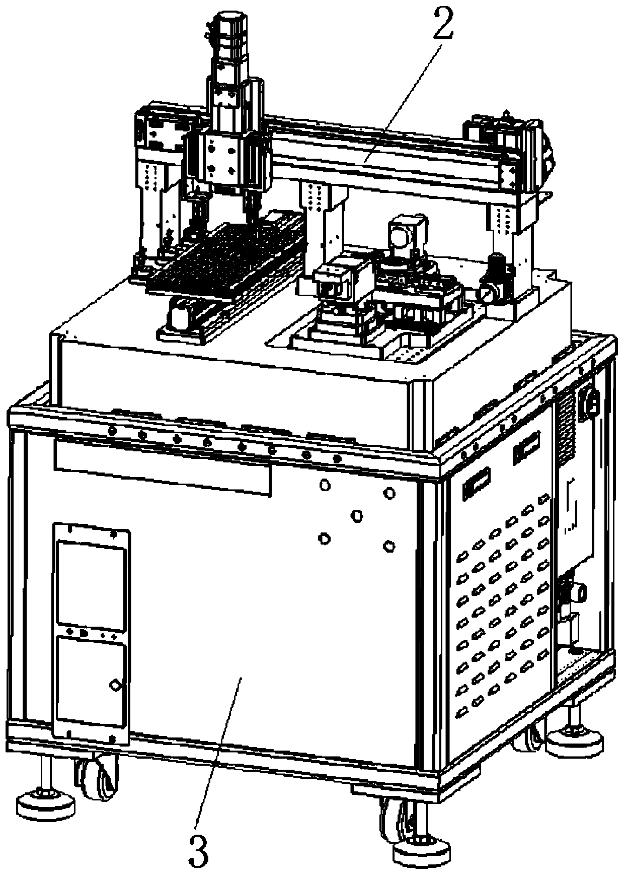 Full-automatic milling cutter detection equipment