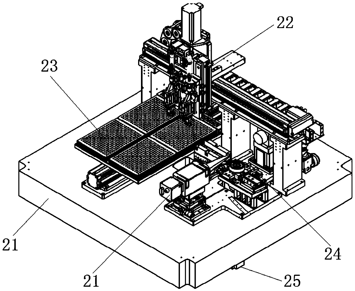 Full-automatic milling cutter detection equipment