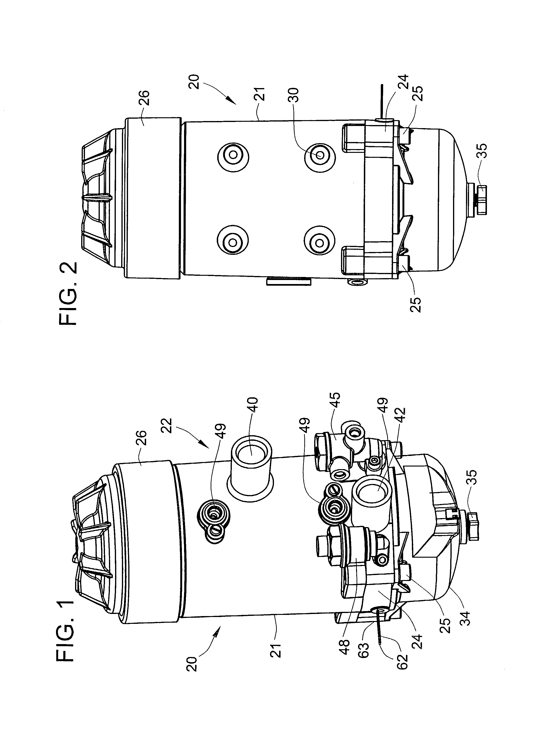 Housing for environmentally friendly filter cartridge