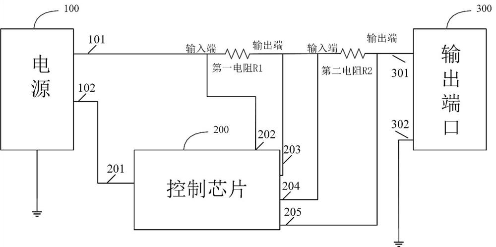 Short circuit protection circuit, charging power supply and electronic equipment