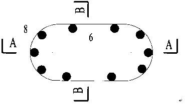 Design method for improving traffic of T-shaped road intersection based on asymmetrical traffic requirements