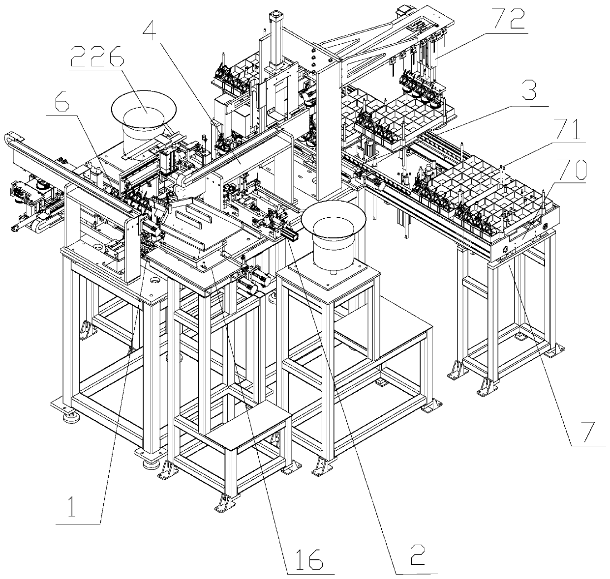 Machine for automatically assembling connecting rod, piston pin and retainer ring