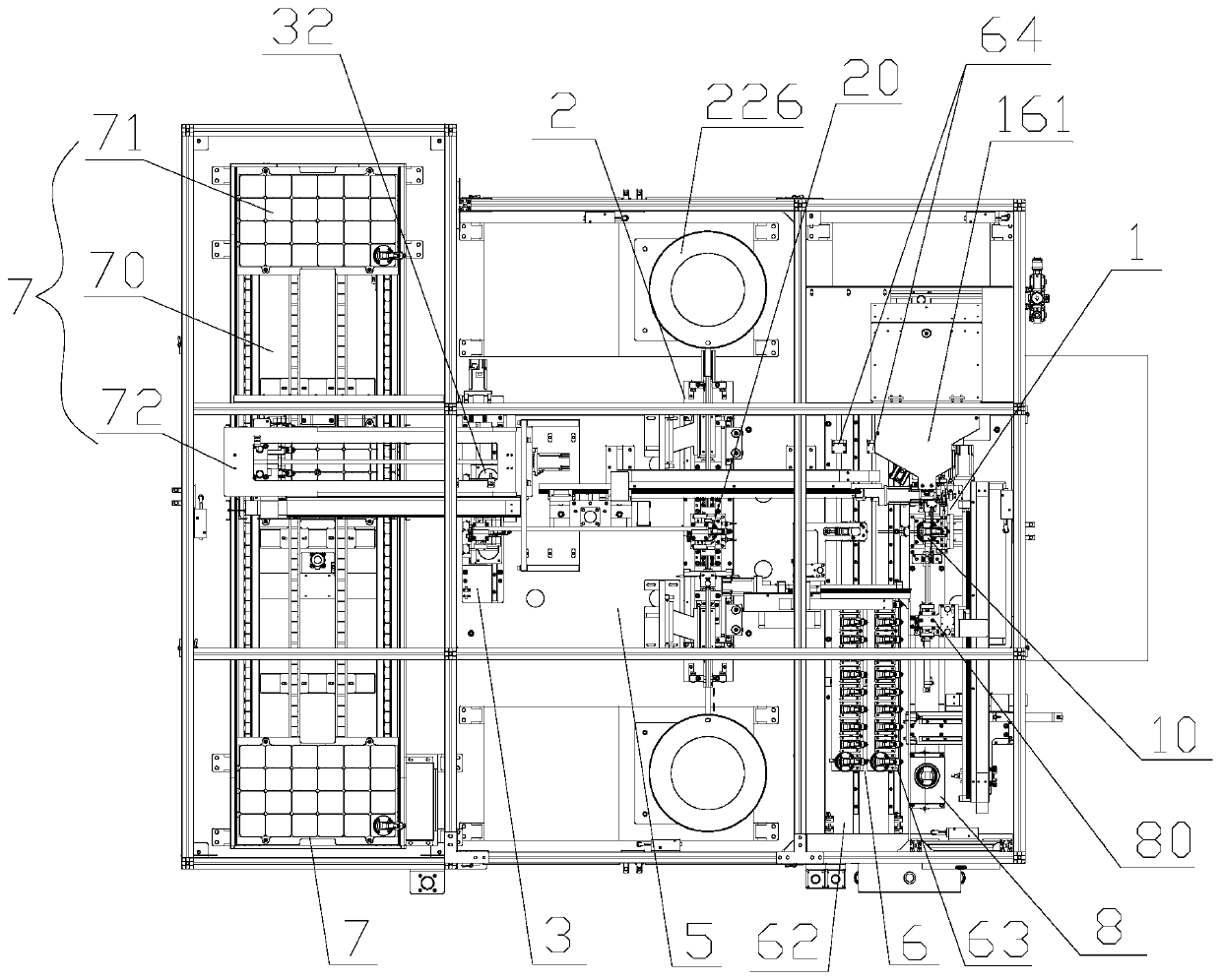 Machine for automatically assembling connecting rod, piston pin and retainer ring