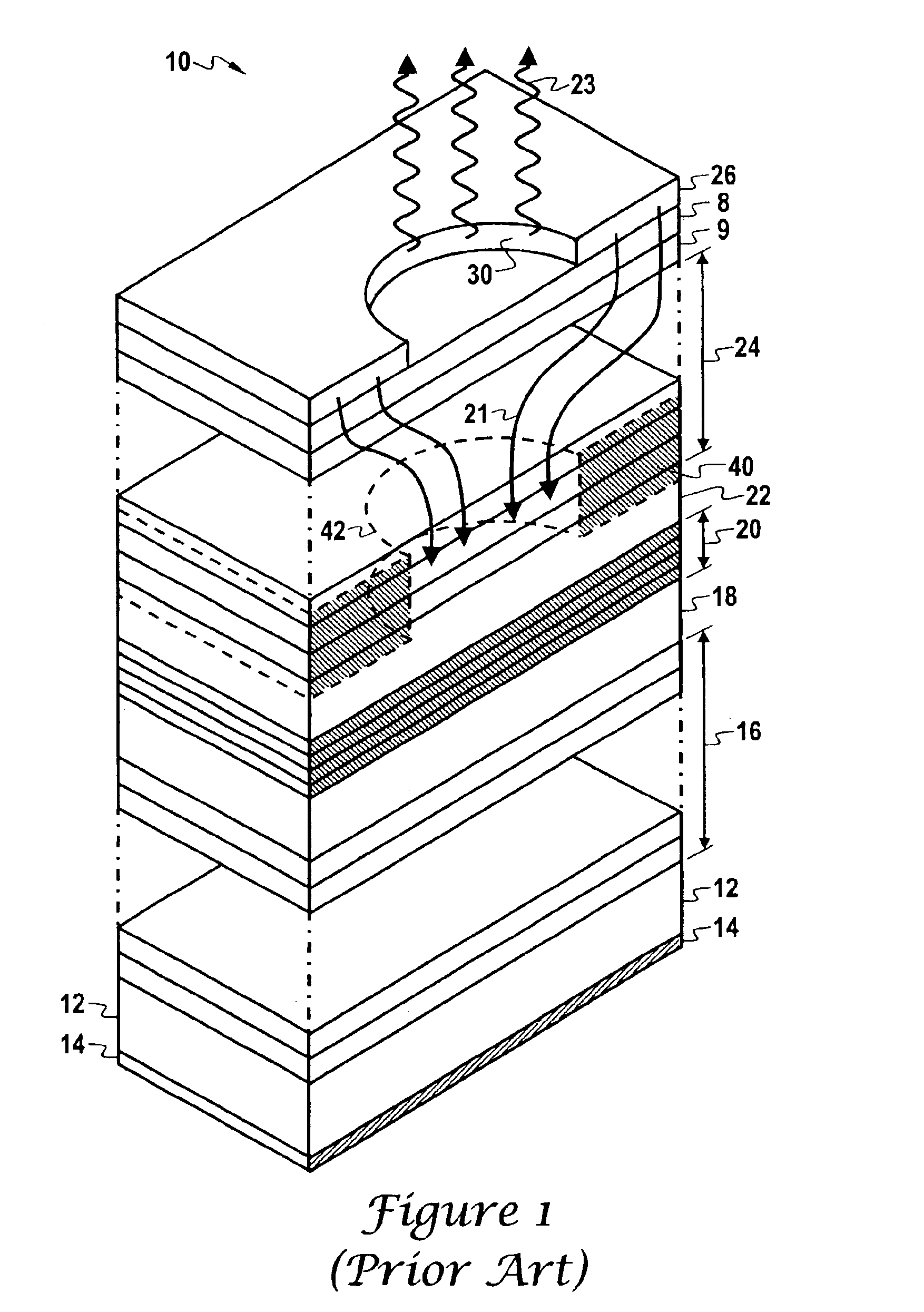 Compact package design for vertical cavity surface emitting laser array to optical fiber cable connection