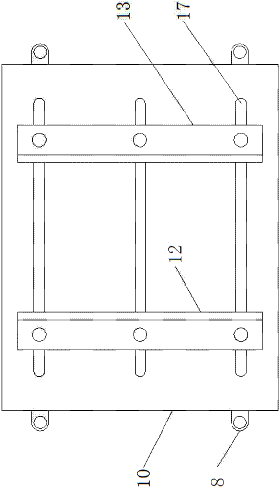 Shock absorption bracket for metal sheet processing