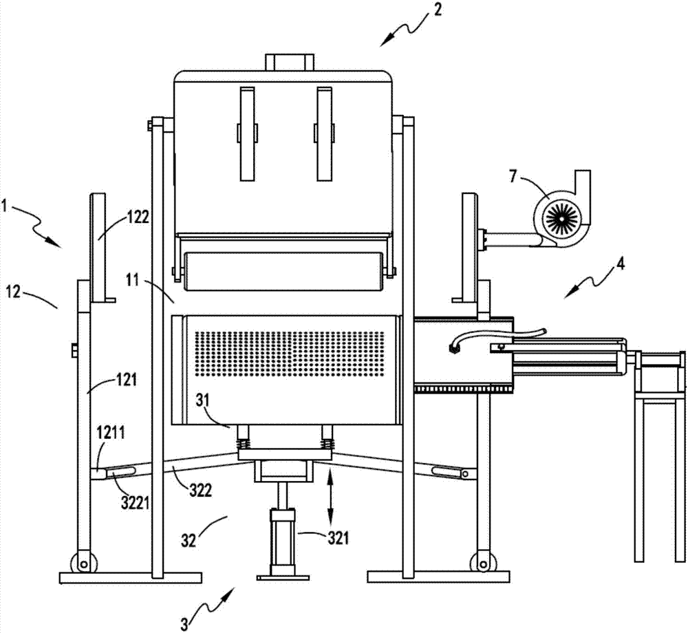 Printing and dyeing equipment with cleaning function