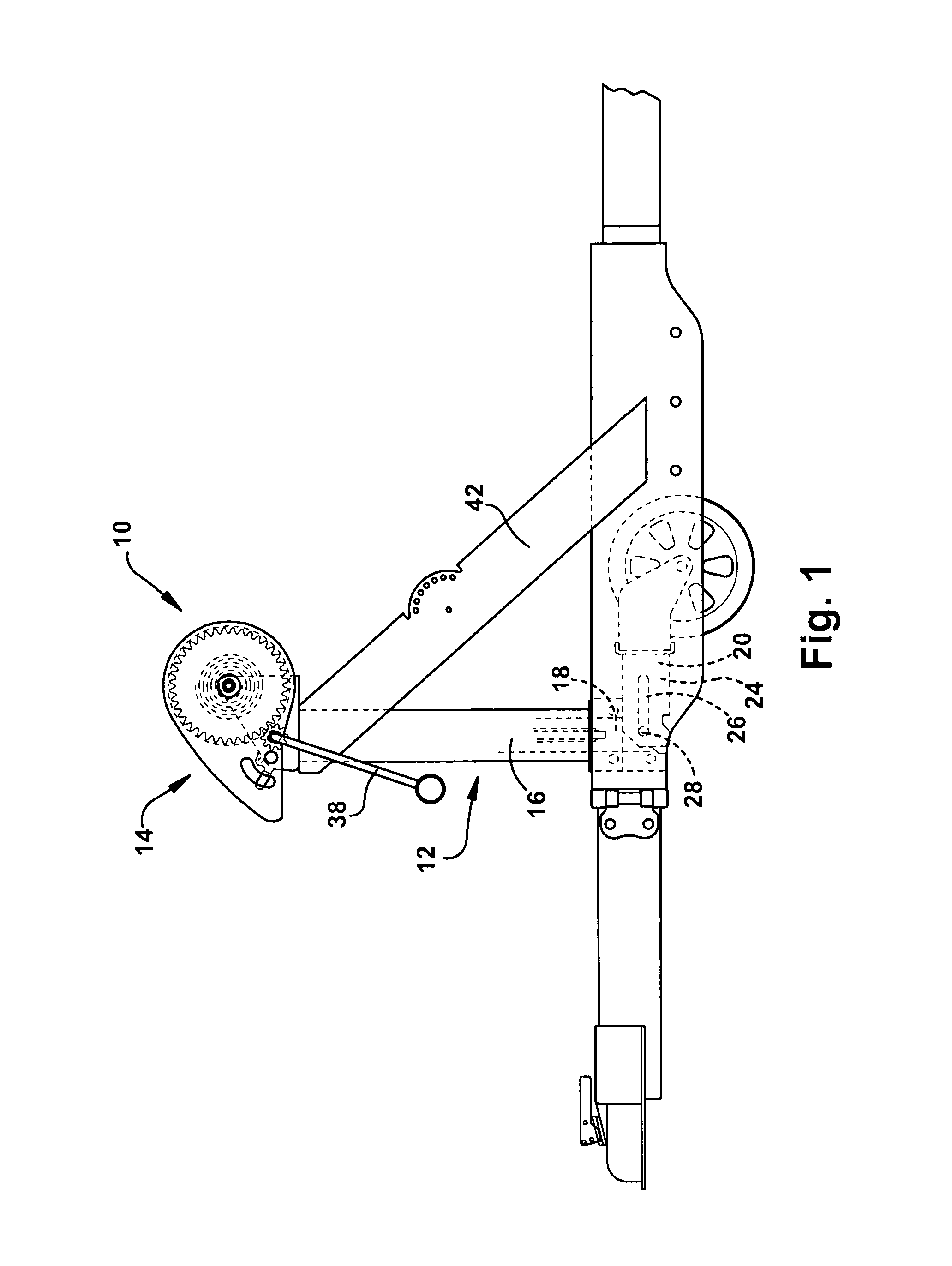 Integrated jack and winch assembly