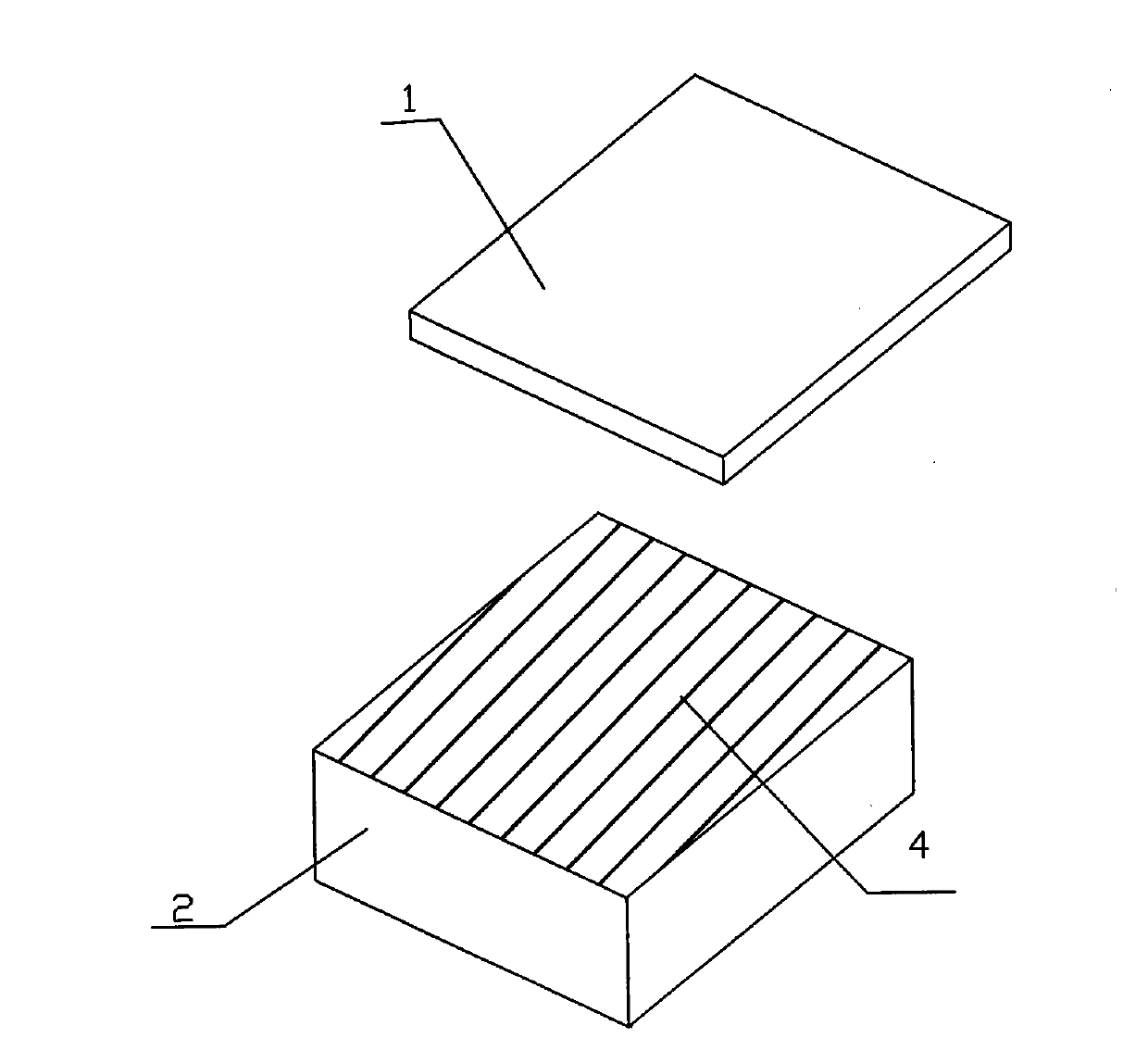 Manufacturing method for plastic plate internally provided with patterns