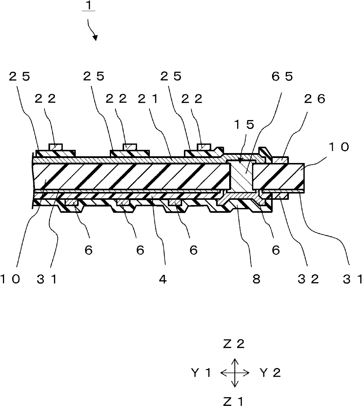 Static capacitor input typed device