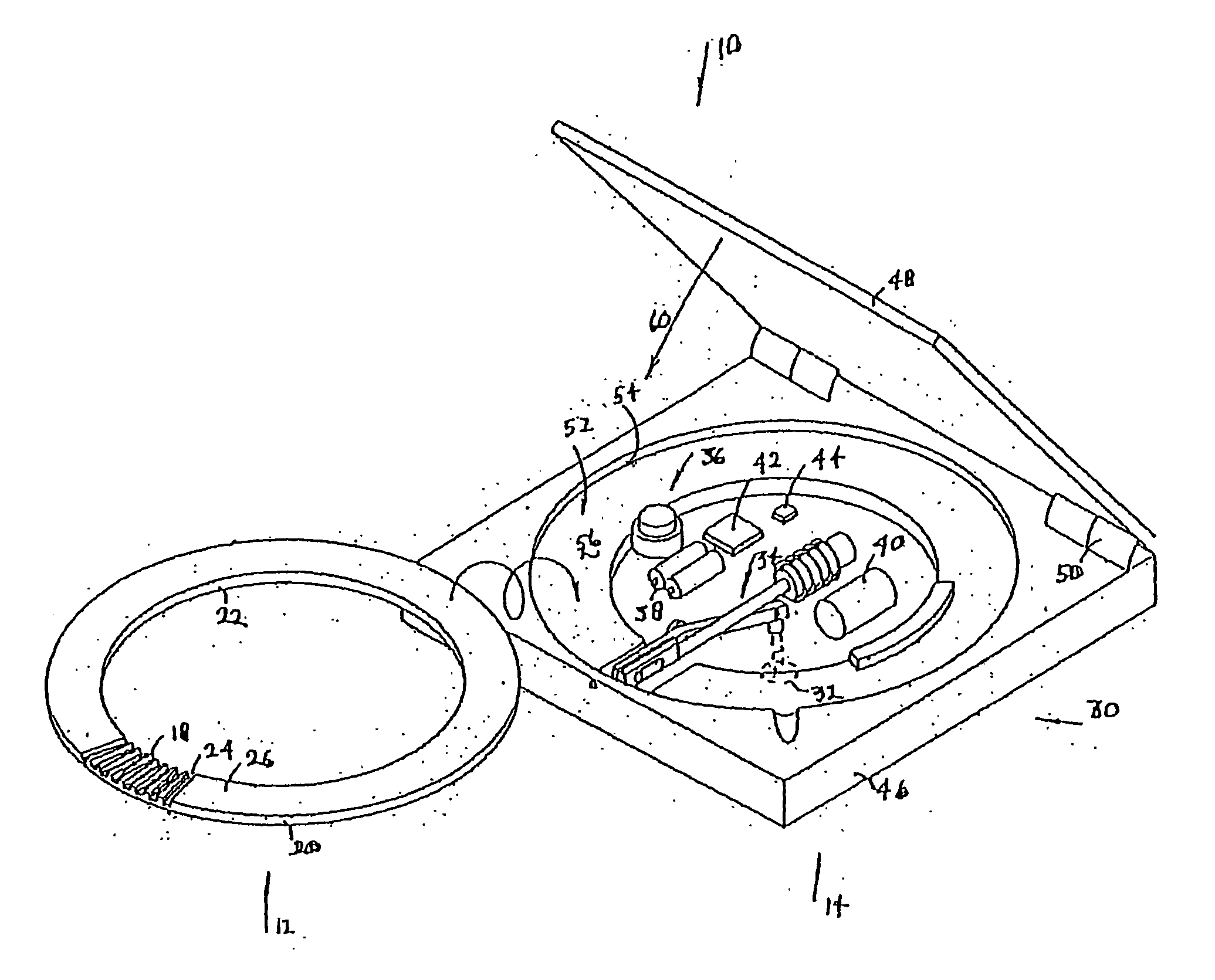 Method and apparatus for measuring analytes