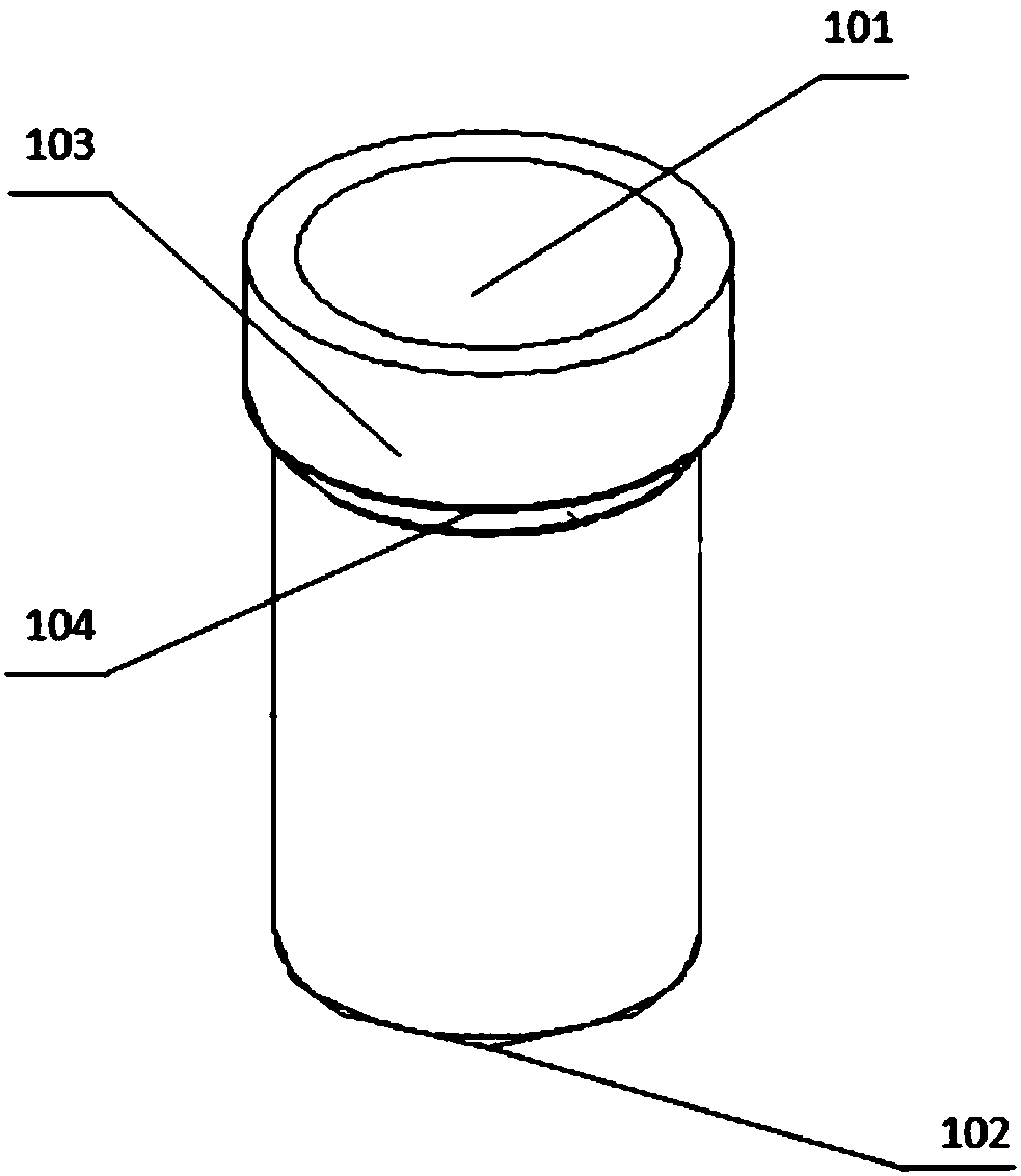 Extrusion die for accumulator tank body