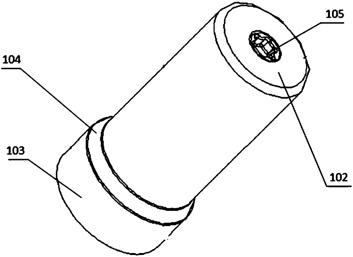 Extrusion die for accumulator tank body