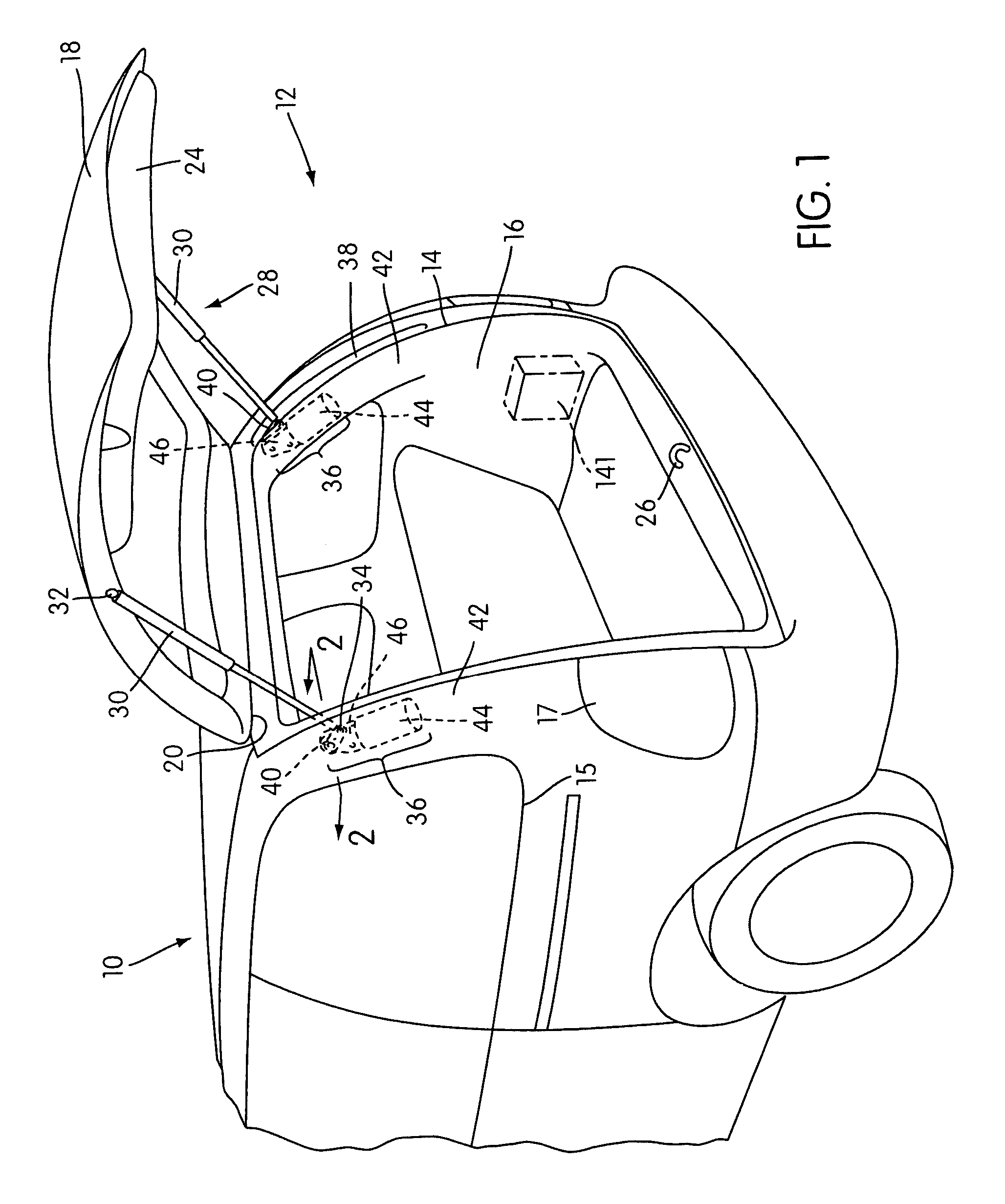 Powered opening mechanism and control system