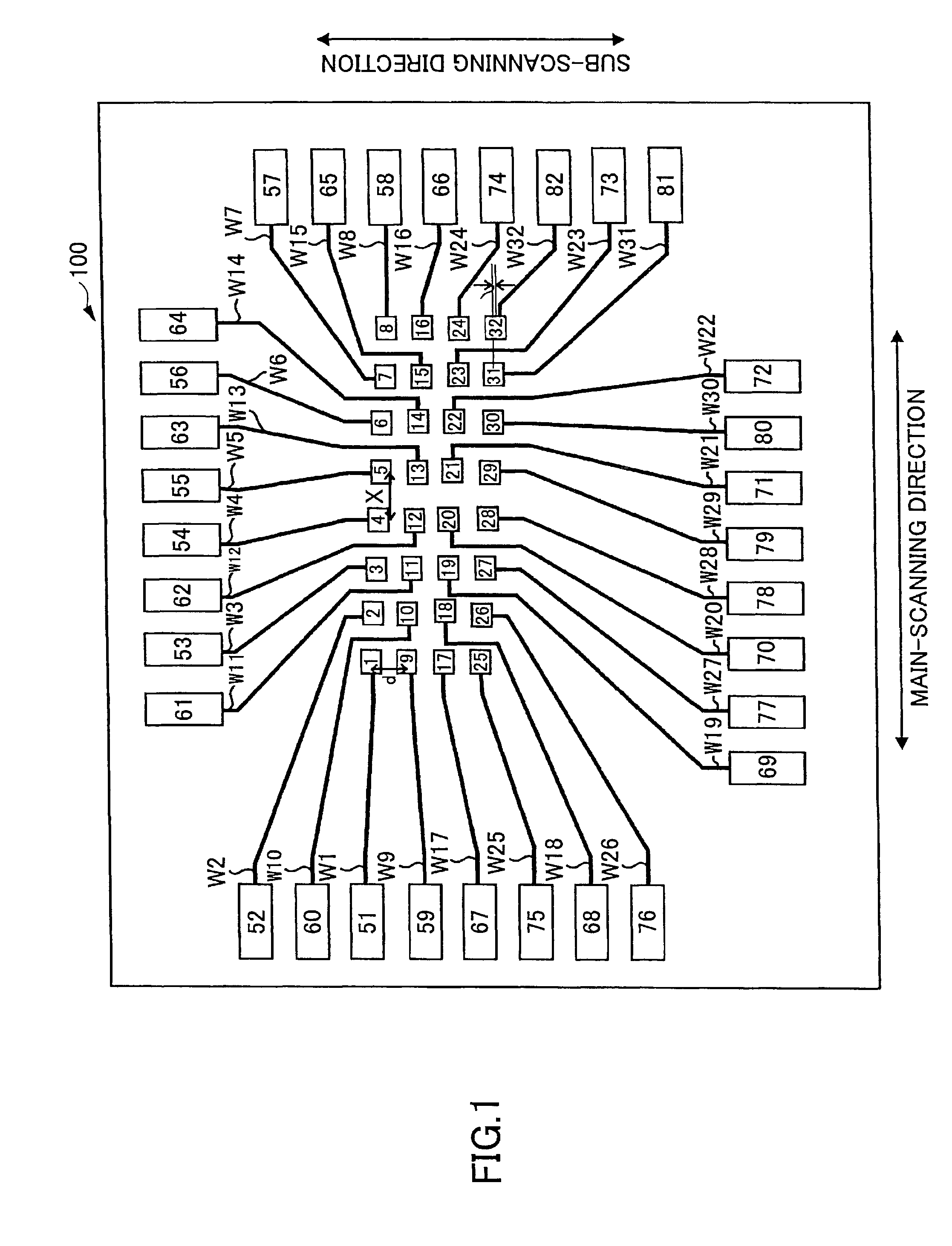 Surface-emitting laser array, optical scanning device, and image forming device