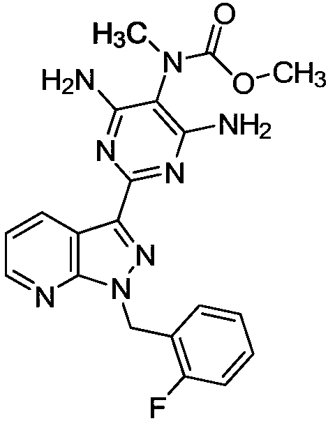 Preparation method of riociguat intermediate