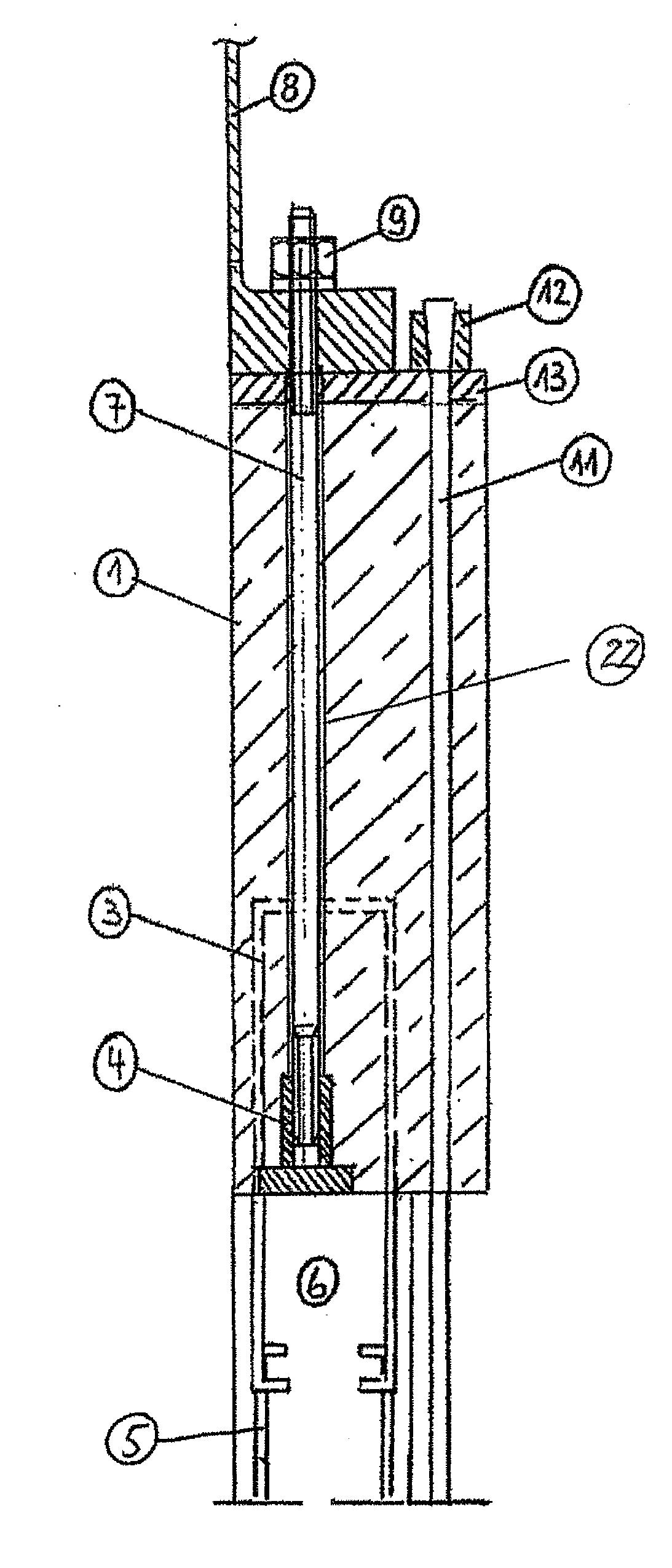 Anchoring assembly part for a tower of a wind turbine