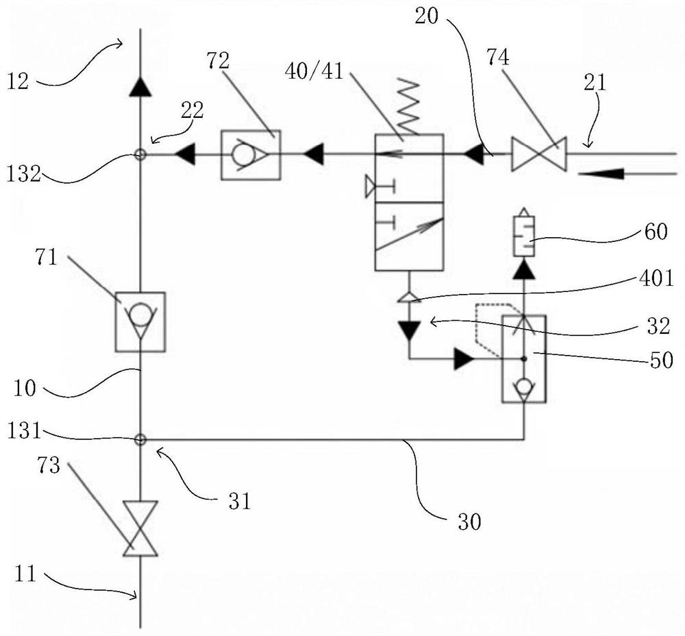 Driller console, gas source conversion manifold and gas supply system