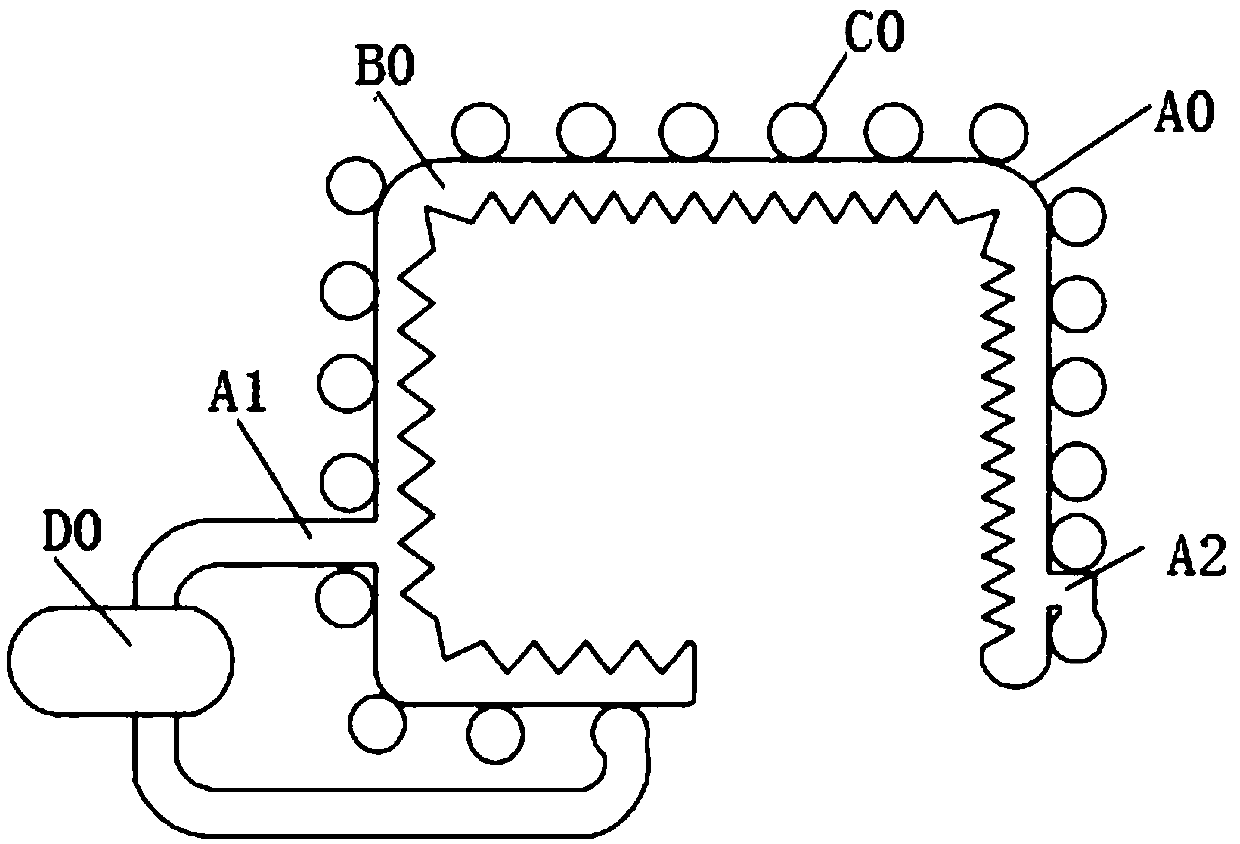 High molecular fibre material and manufacturing method thereof