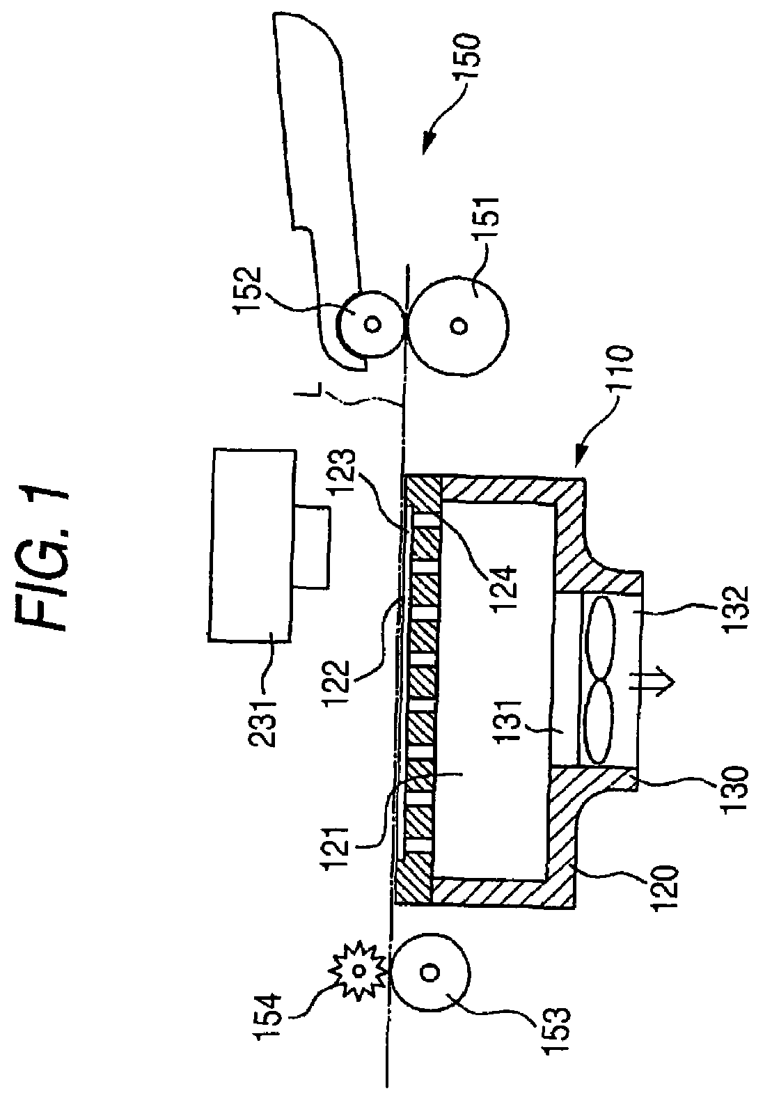 Medium transporting device and recording apparatus