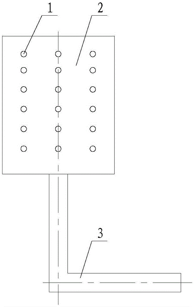 Gas-liquid reaction distribution stirring device