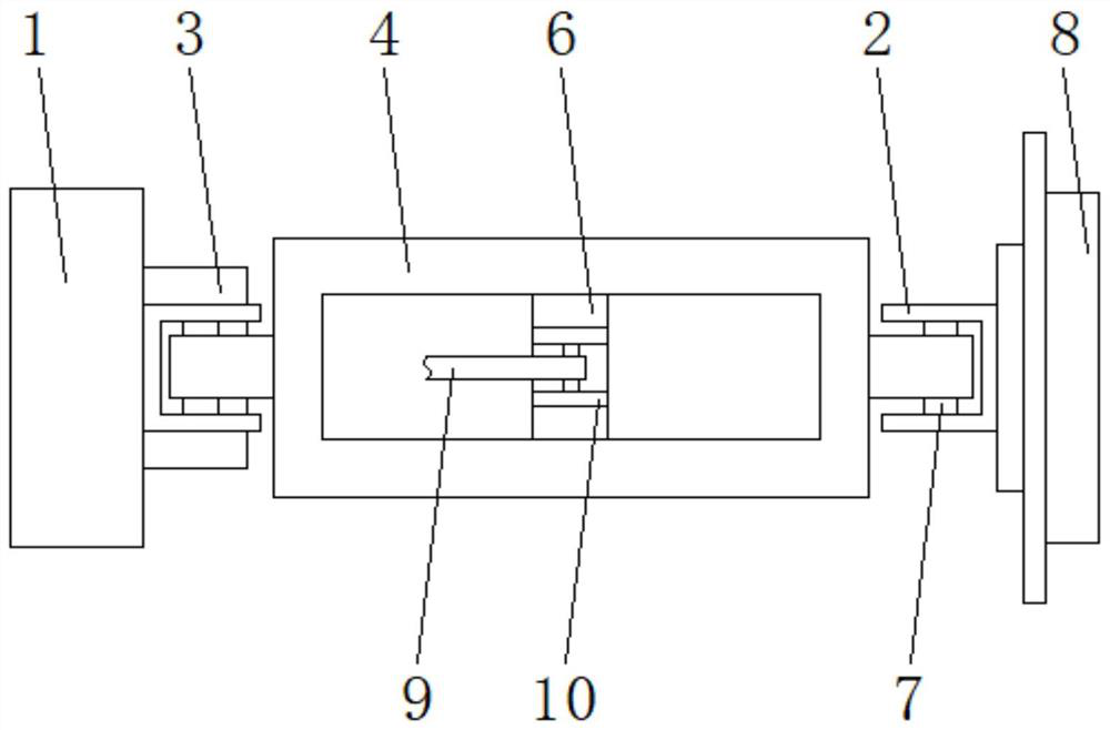 Single-connecting-rod type suspension structure with stable structure