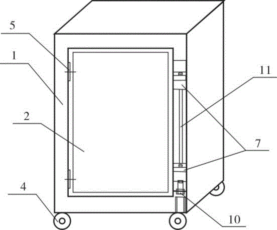 Anti-theft power distribution box with mobile function