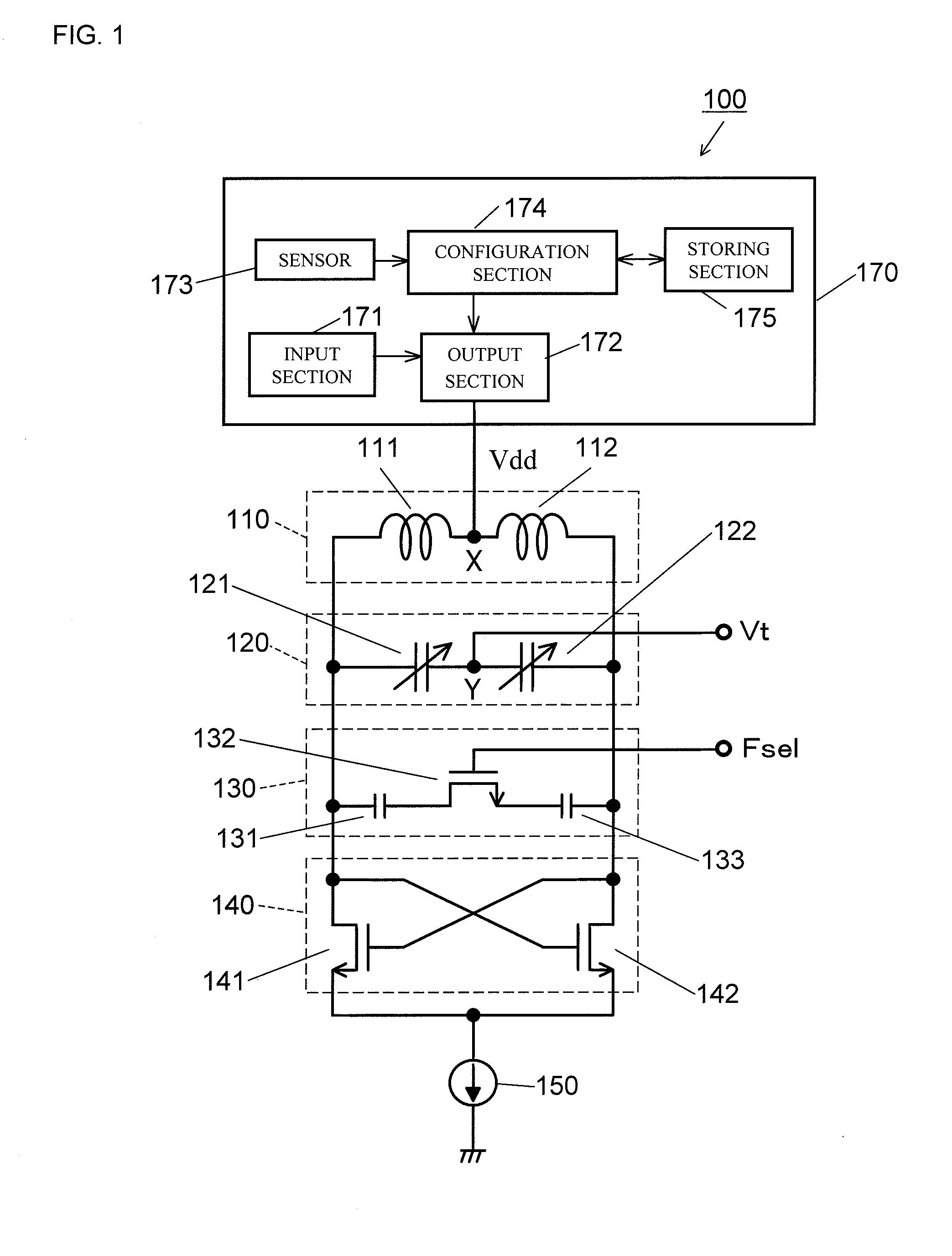 Voltage-controlled oscillator, and pll circuit, fll circuit, and wireless communication device using the same