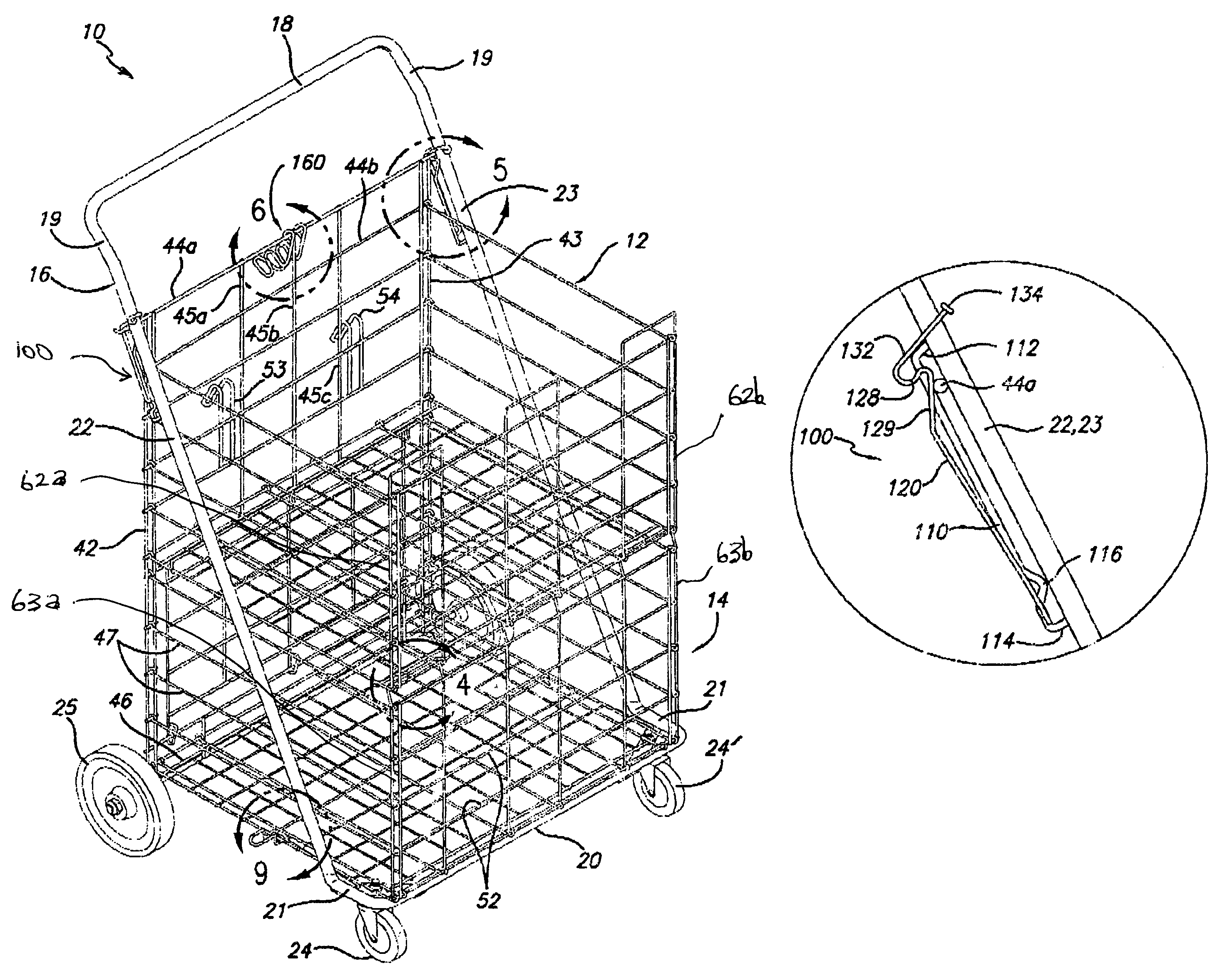 Multi-level hand cart