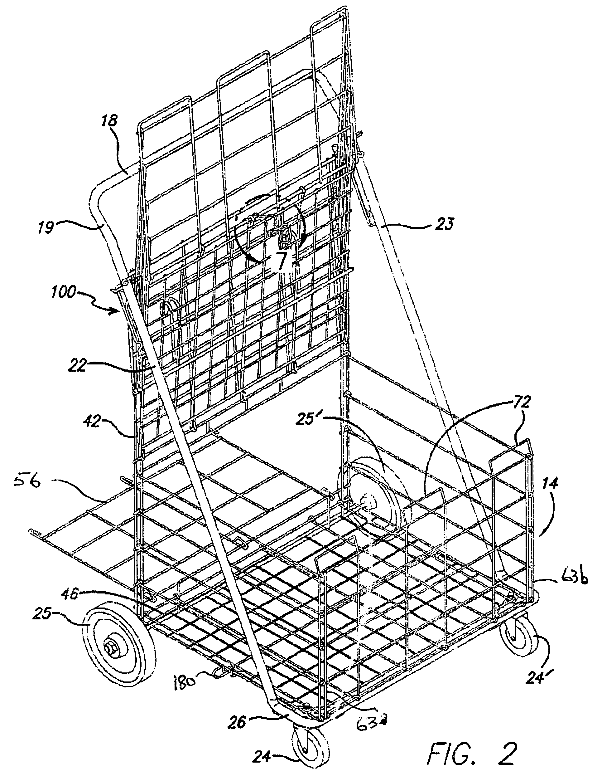 Multi-level hand cart