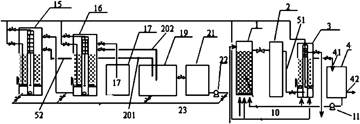 Coal gasification phenol water pollution-free circulation treatment method