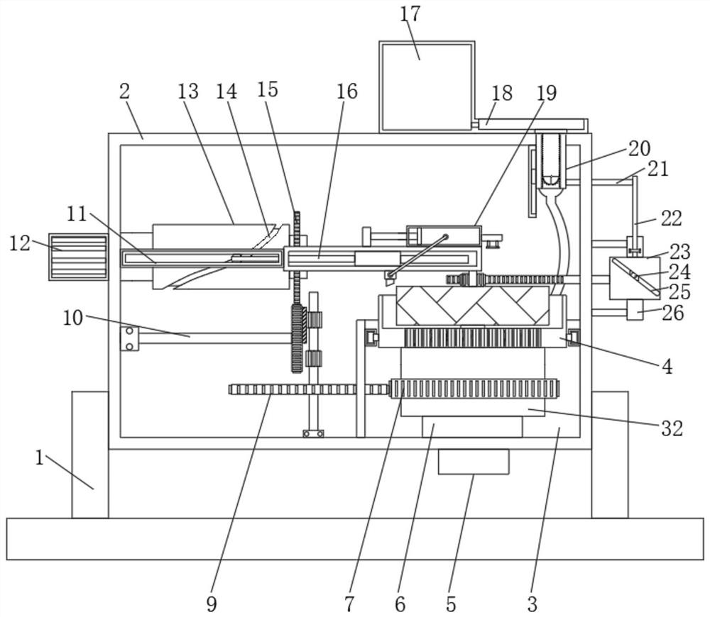 Lubricant automatic feeding structure for wood-plastic extrusion