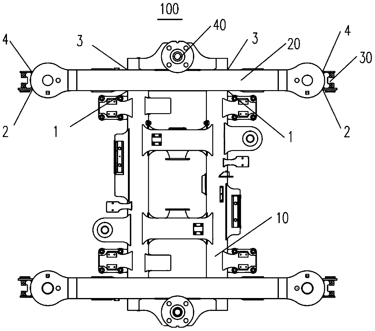 Framework welding deformation control method and framework welding tool