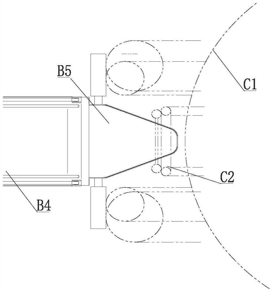 Interference speed compensation method and device for wind power pile embarkation trestle and medium