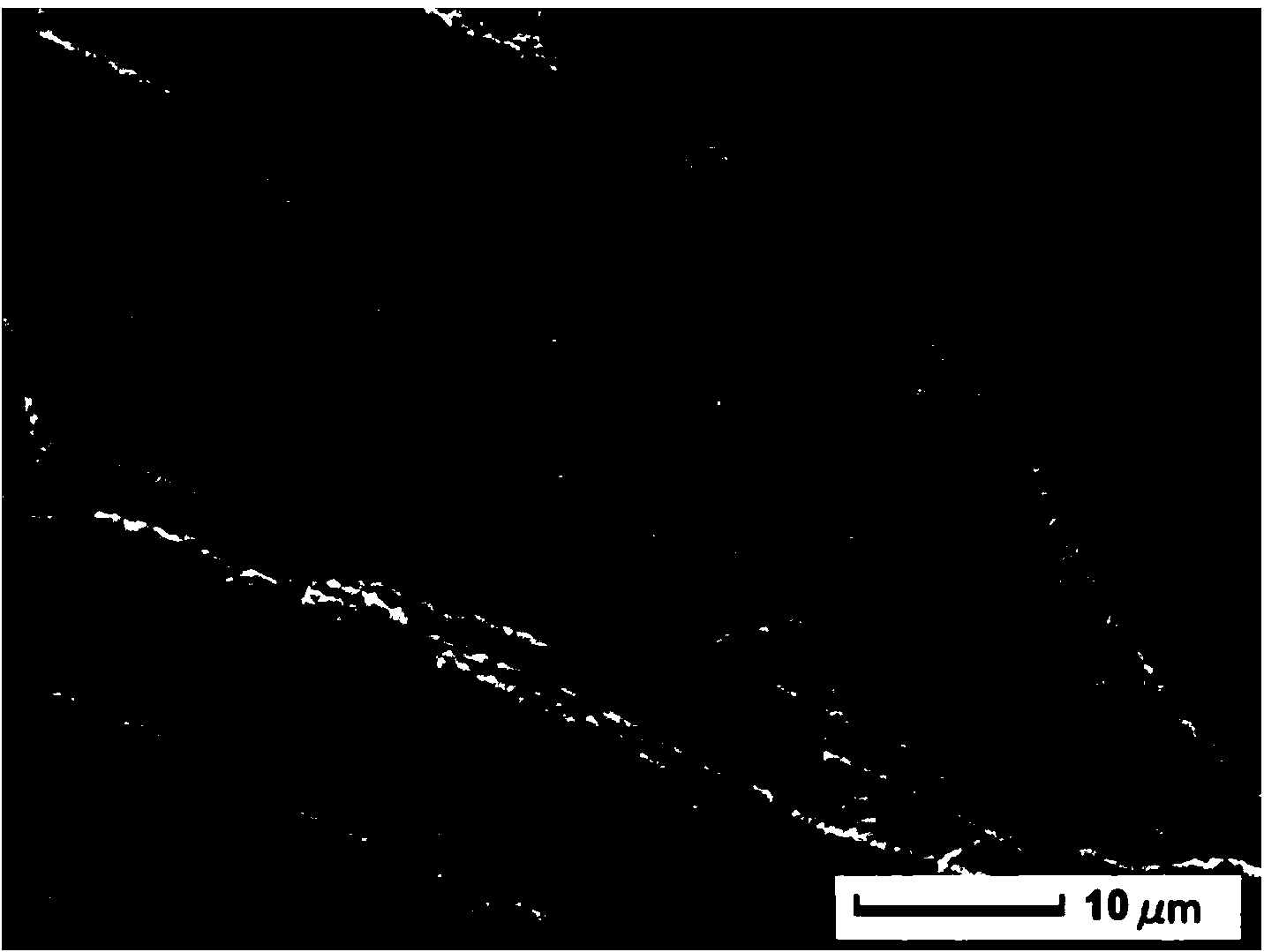 Nanocrystalline copper oxide/ ferrite composite porous fiber electrode material and preparation method and application thereof