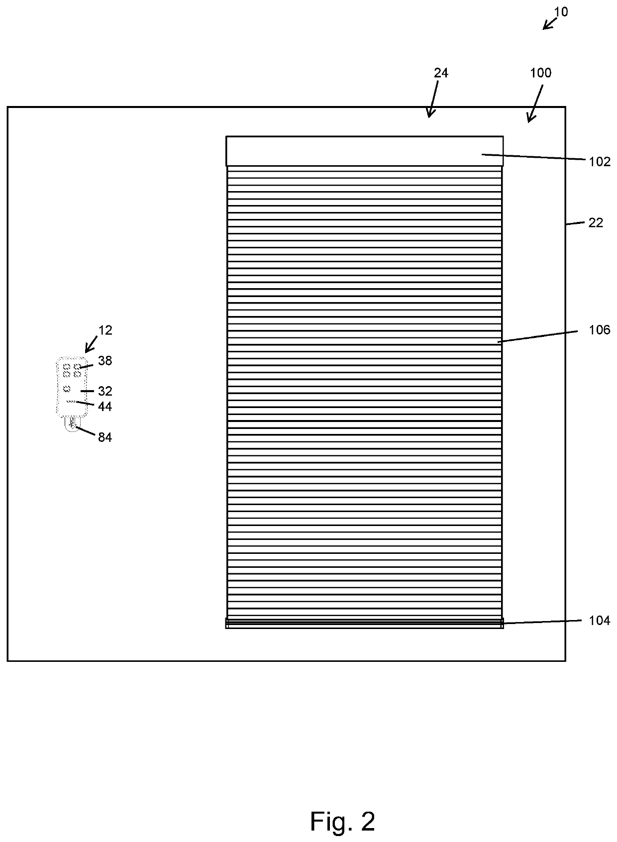 Low profile remote and wall plate apparatus