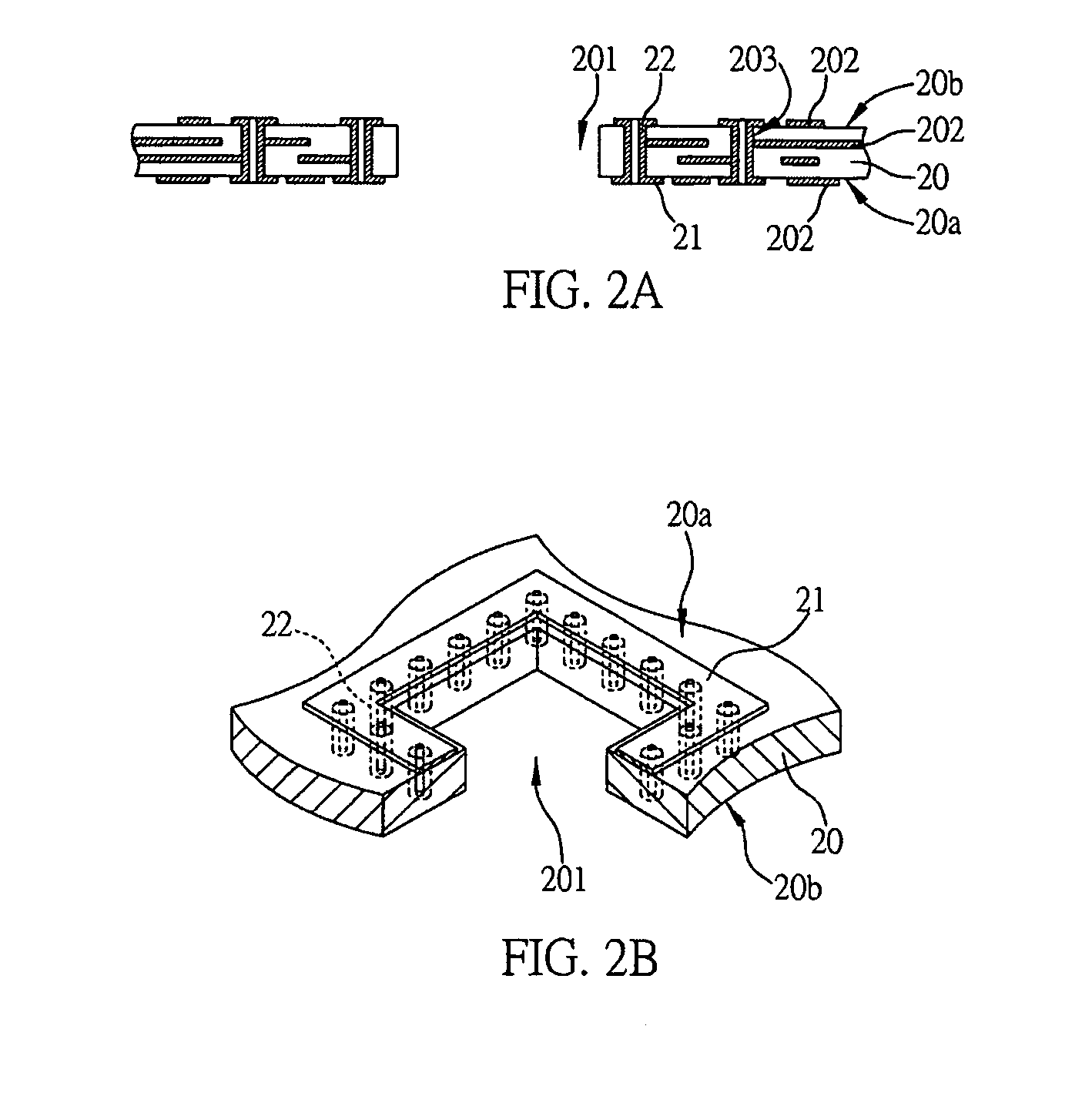 Substrate structure of semiconductor package