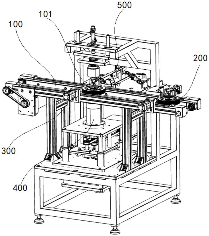 Flywheel circle run-out automatic detection equipment