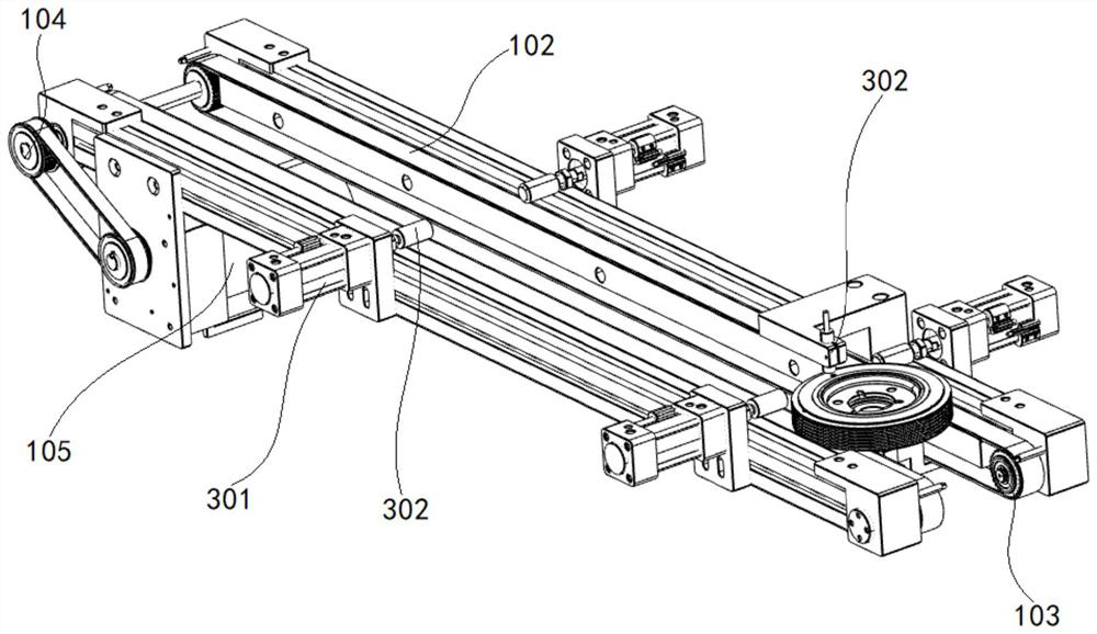 Flywheel circle run-out automatic detection equipment