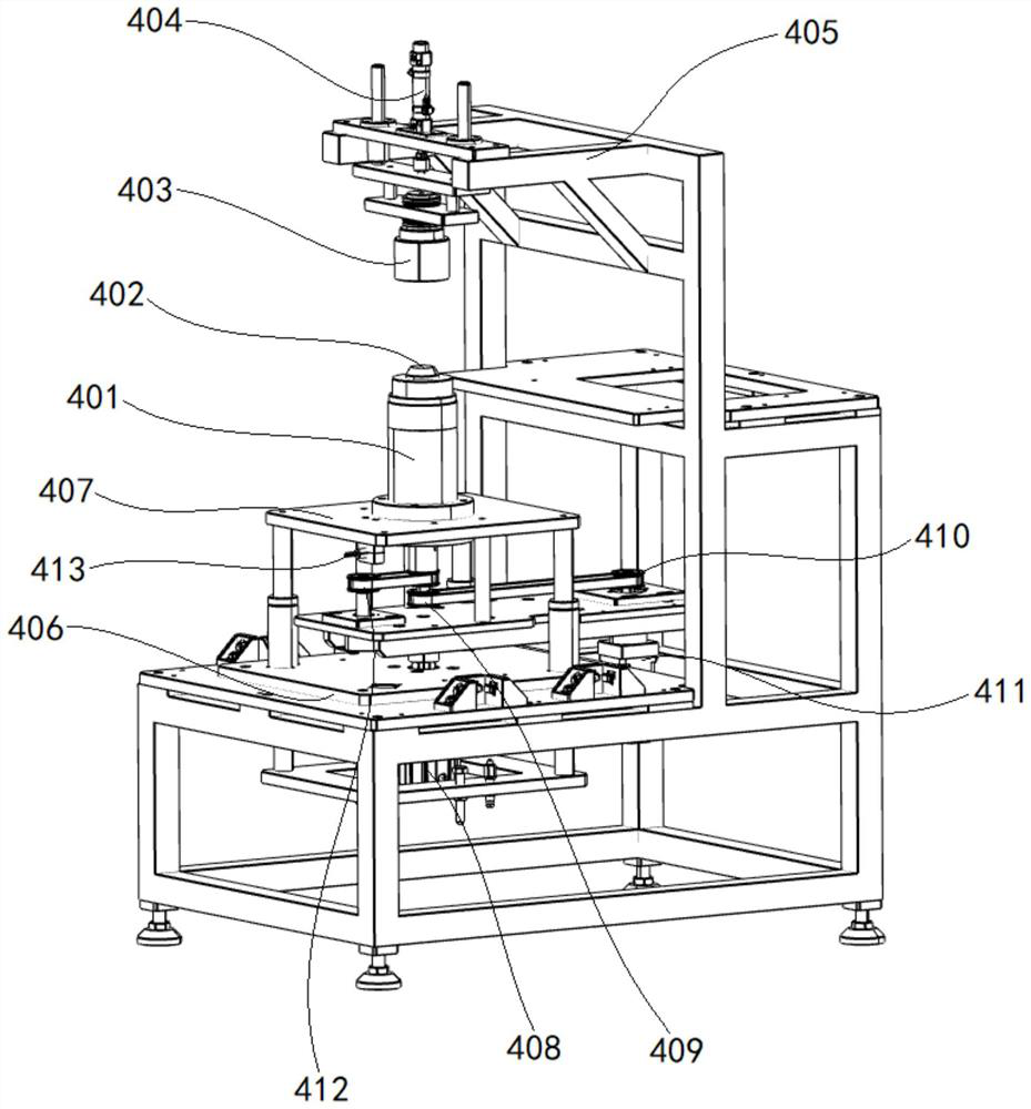 Flywheel circle run-out automatic detection equipment