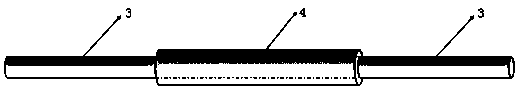 Composite artificial blood vessel and preparation method thereof