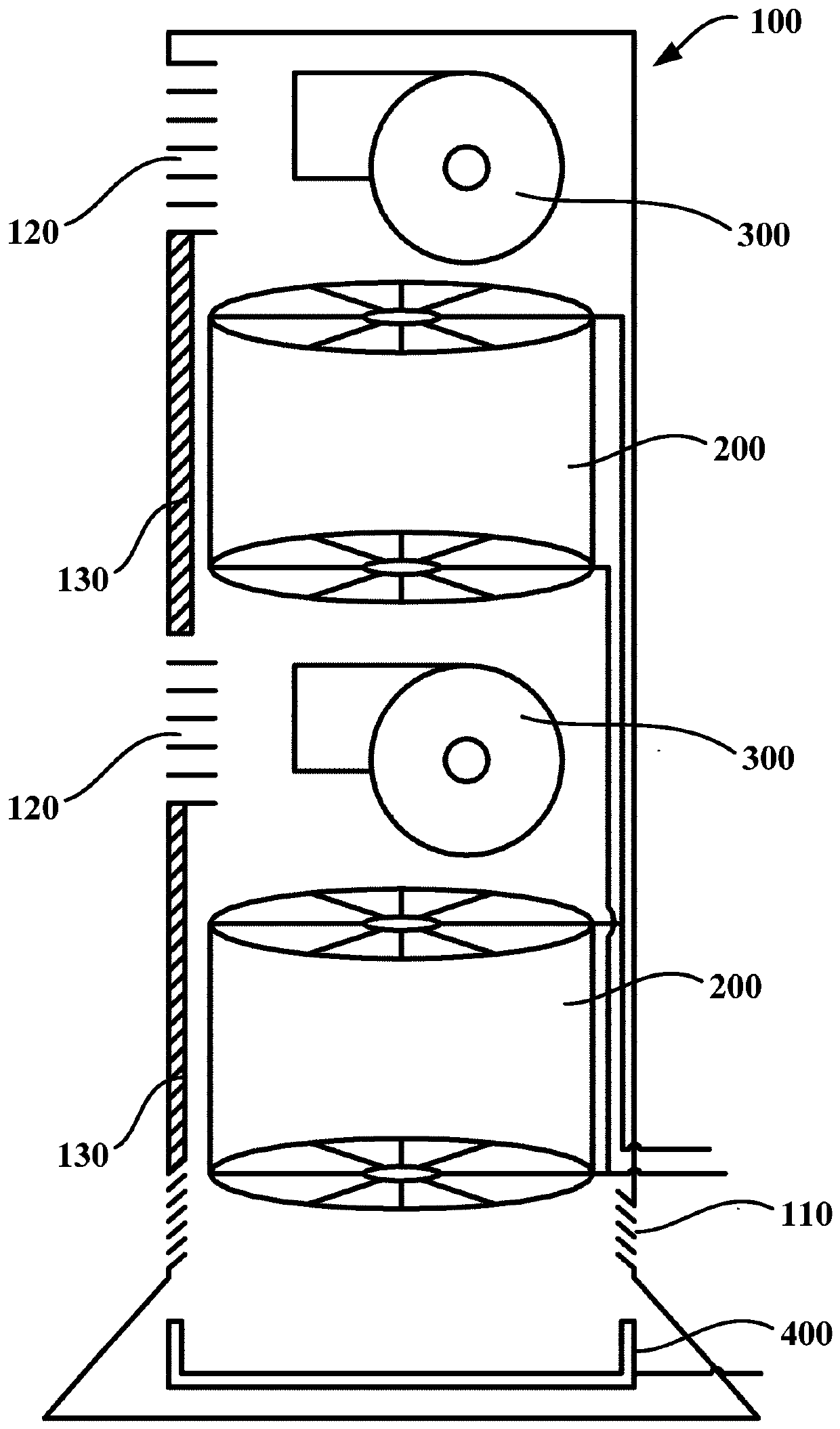 Vertical cabinet type air conditioner indoor unit