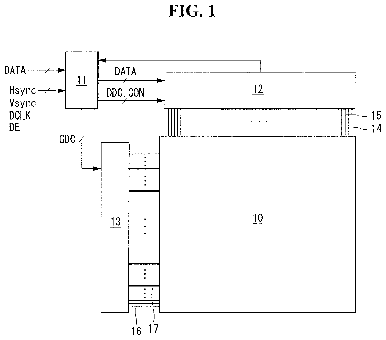 Touch sensor integrated display device and method for driving the same