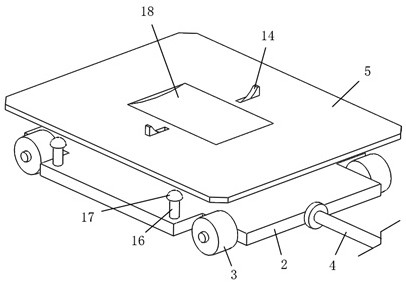 Turnover type linkage positioning warp beam transfer rail beam car