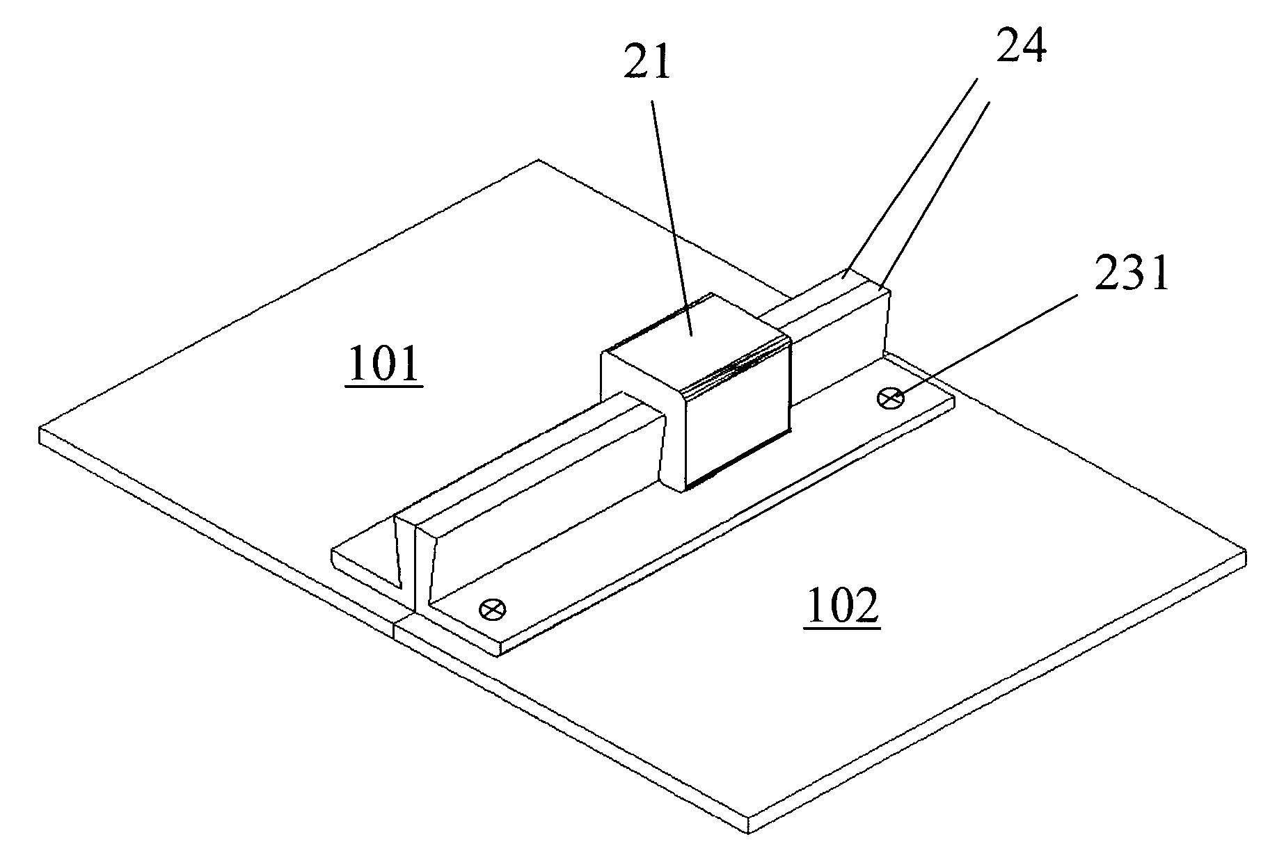 Circuit board for large screen LED matrix array display