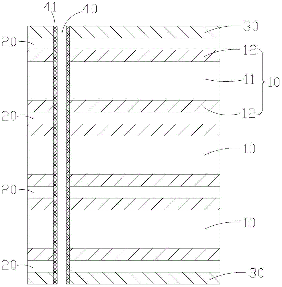 Power supply printed circuit board and processing method thereof