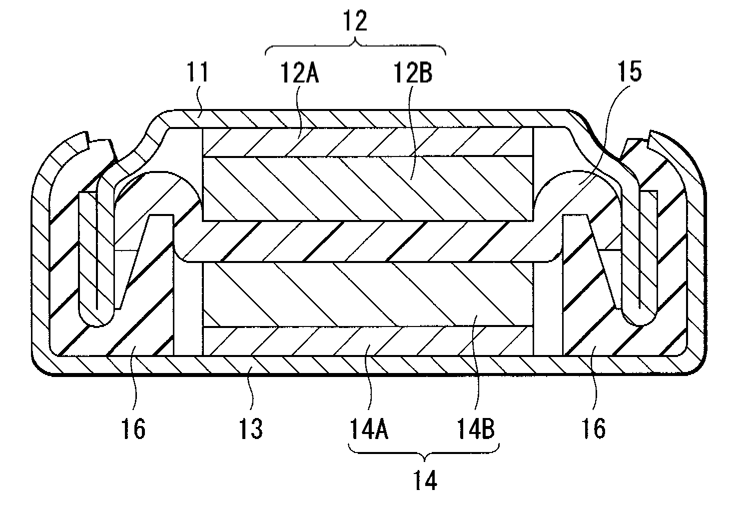 Anode and battery