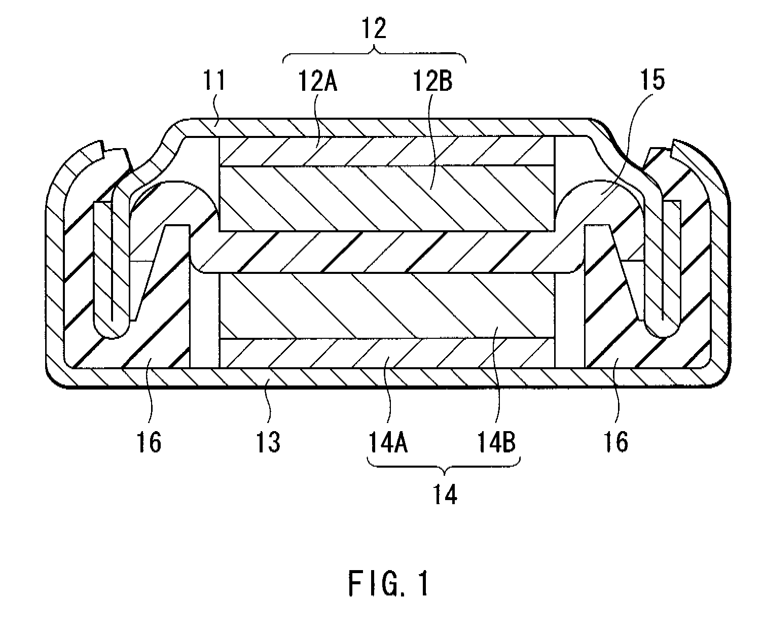 Anode and battery