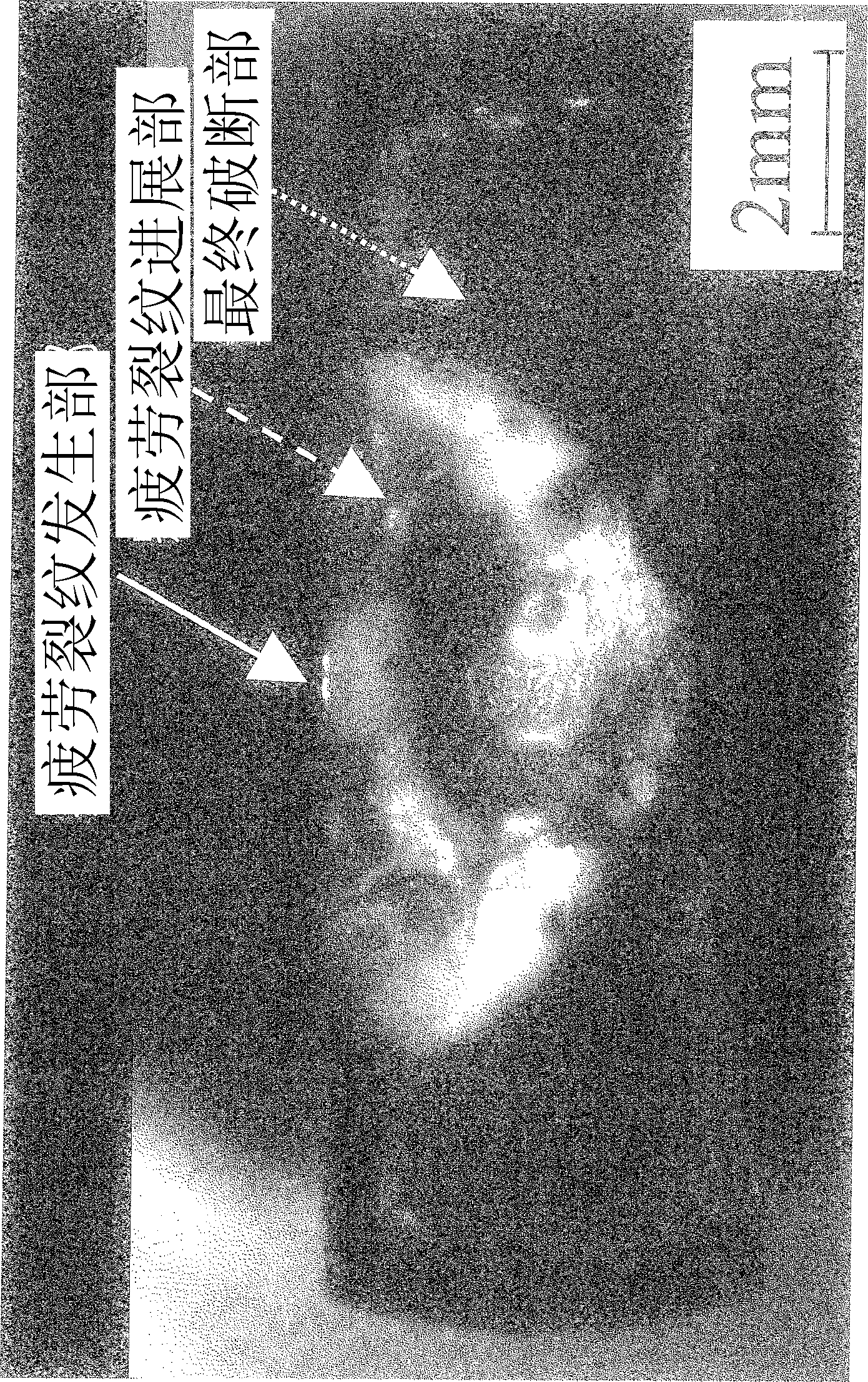 Paste capable of reducing fatigue crack growth rate of metal material, and metal material coated with the paste